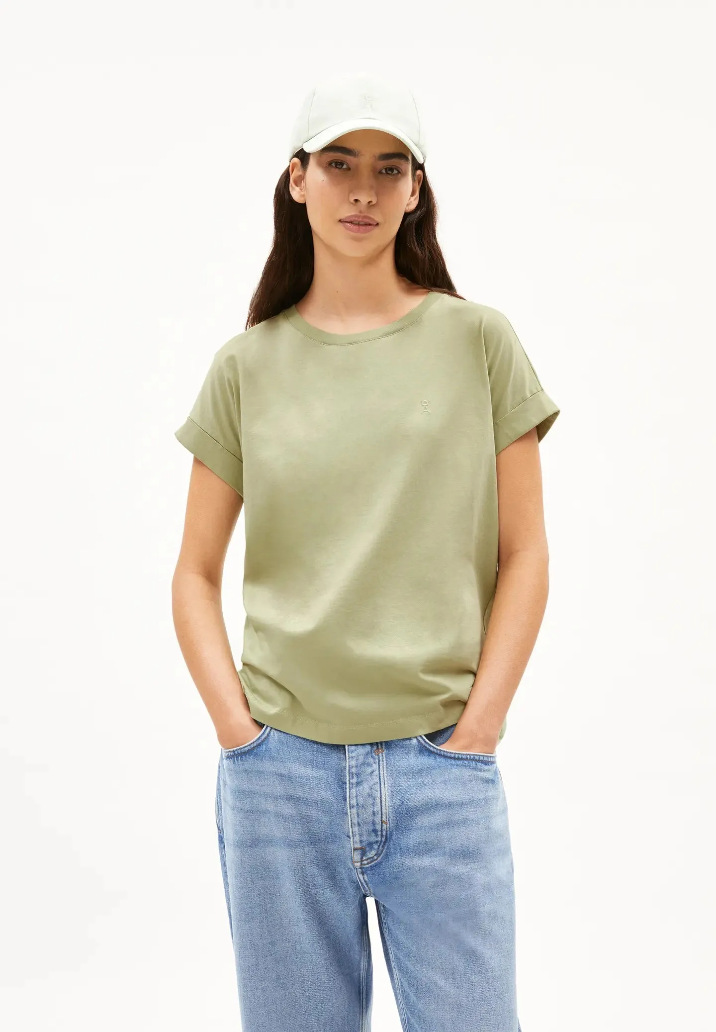 ARMEDANGELS Idaara T-shirt light matcha women