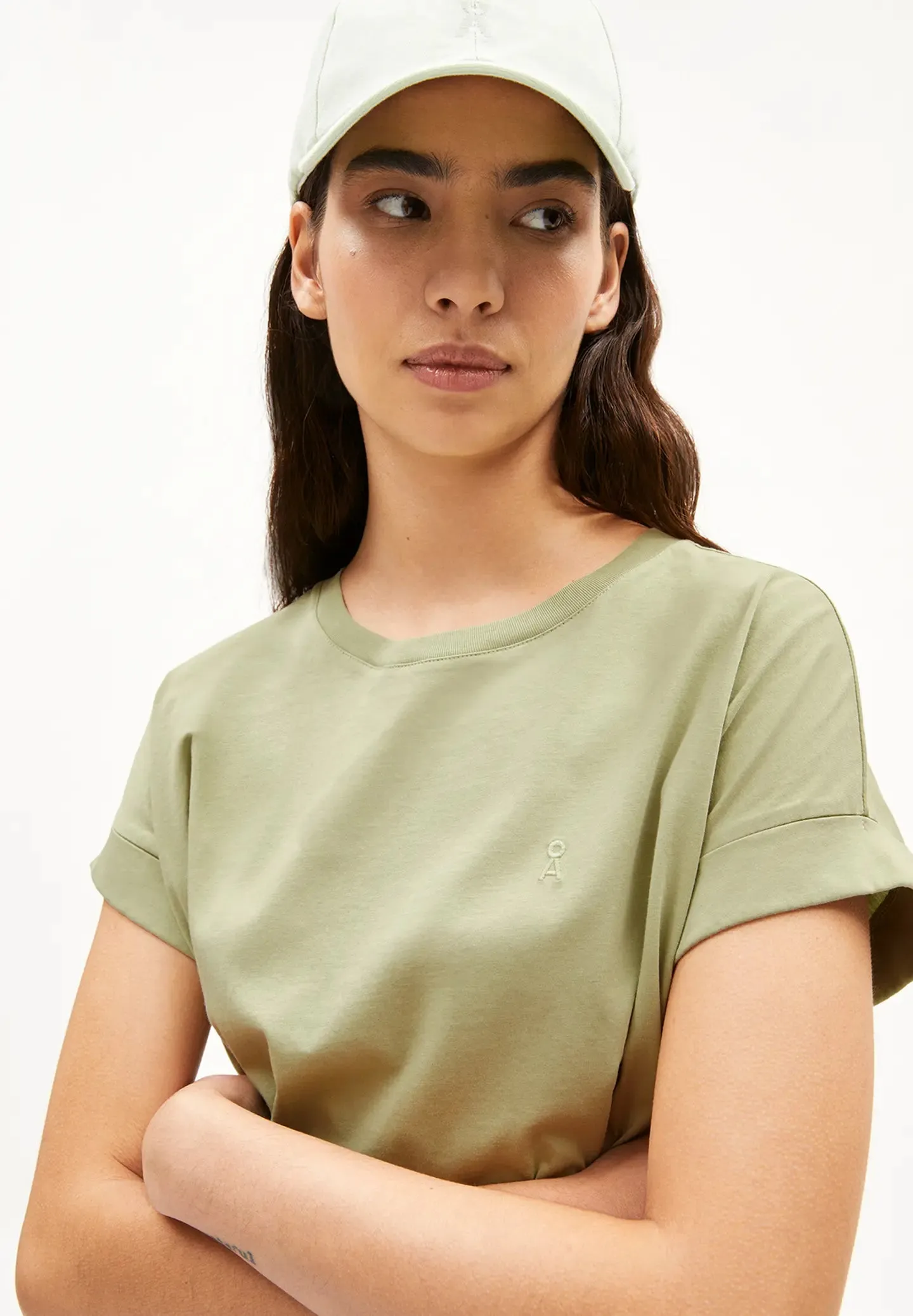 ARMEDANGELS Idaara T-shirt light matcha women