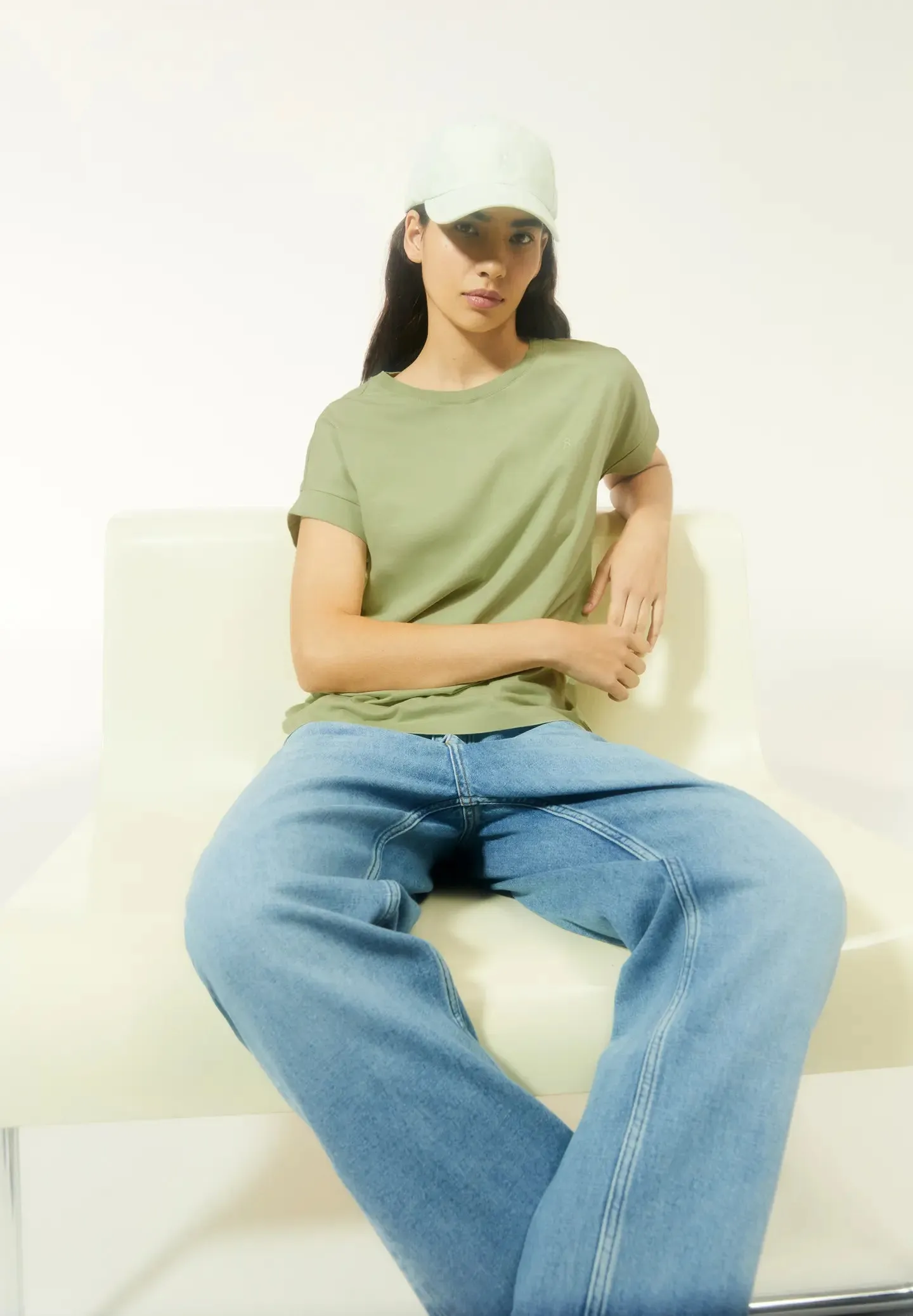 ARMEDANGELS Idaara T-shirt light matcha women