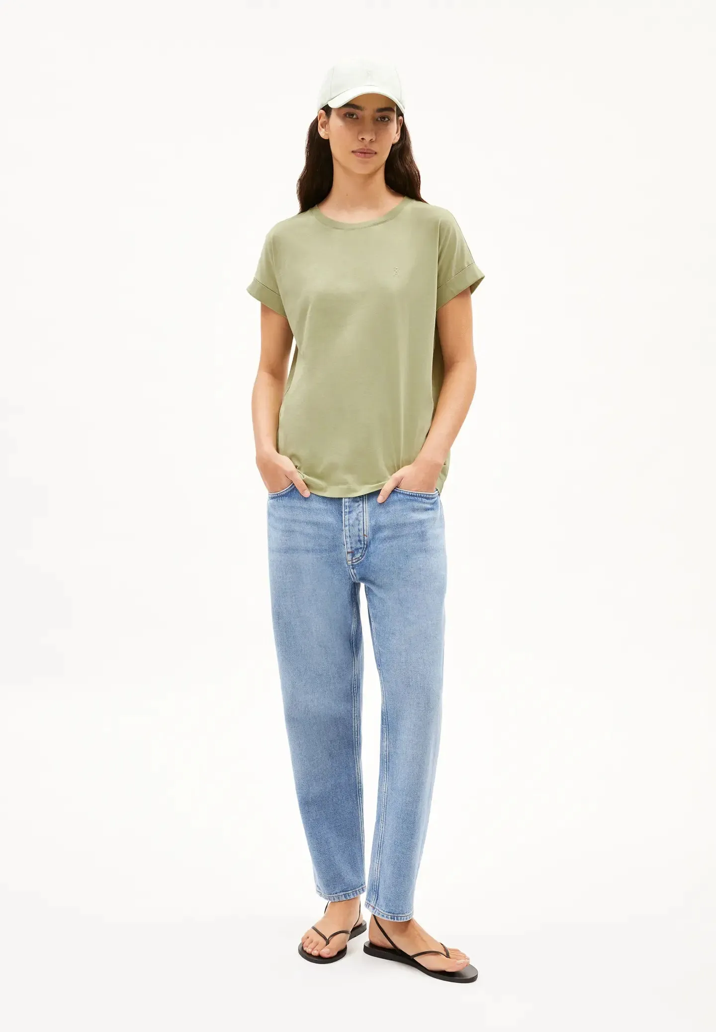 ARMEDANGELS Idaara T-shirt light matcha women