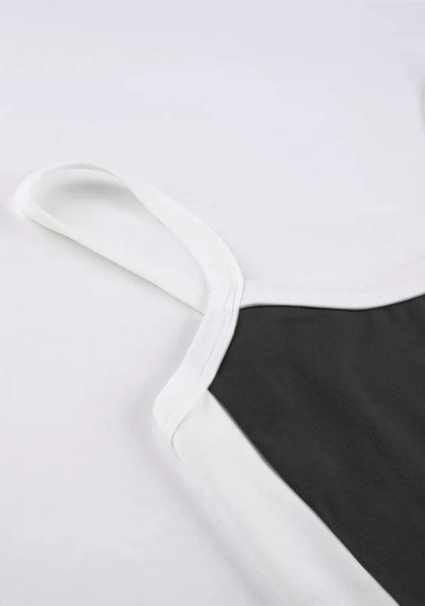 Best Ex Girlfriend Y2K Color Block Crop Cami Top Cherrykitten