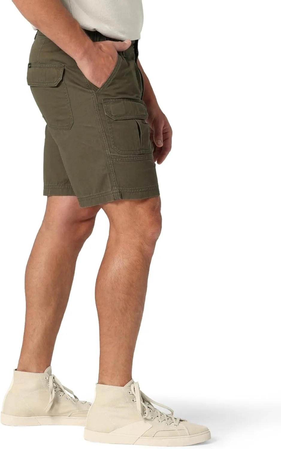 Lee Men's Side Elastic 7.5" Cargo Short