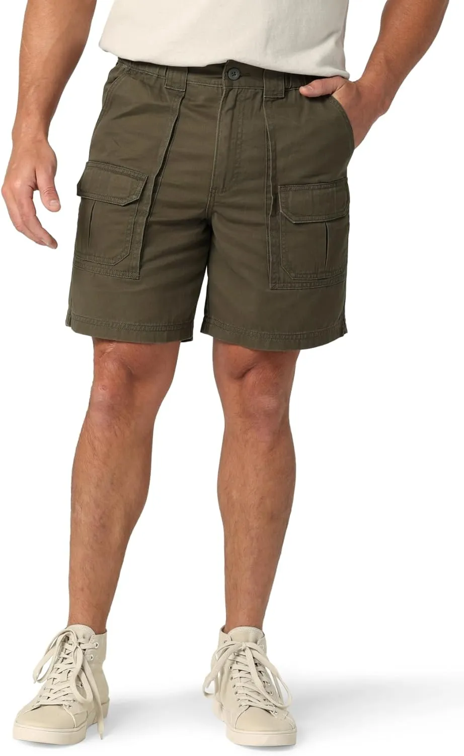 Lee Men's Side Elastic 7.5" Cargo Short