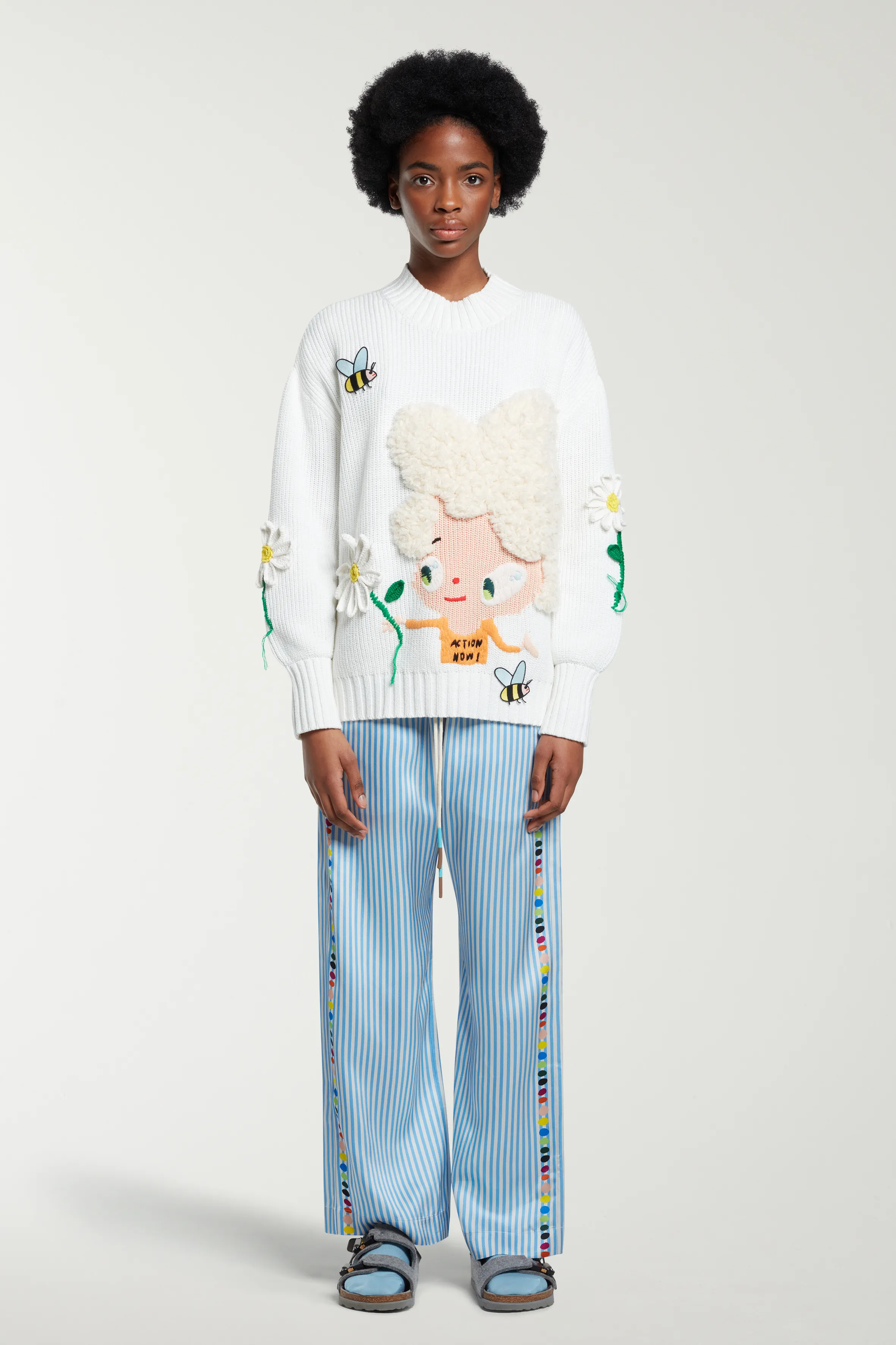 Mira Mikati x Javier Calleja 3D Knit Sweater