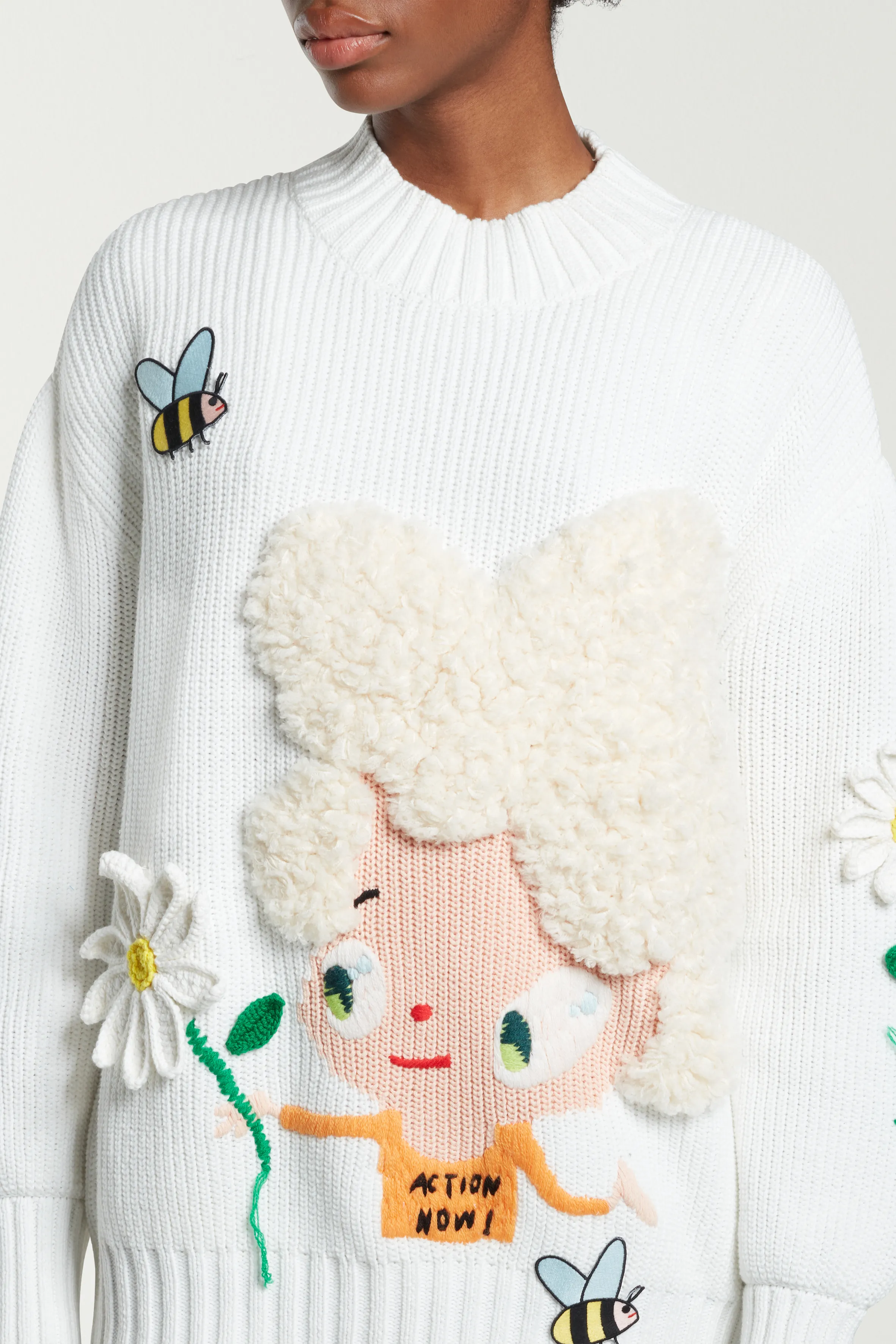 Mira Mikati x Javier Calleja 3D Knit Sweater