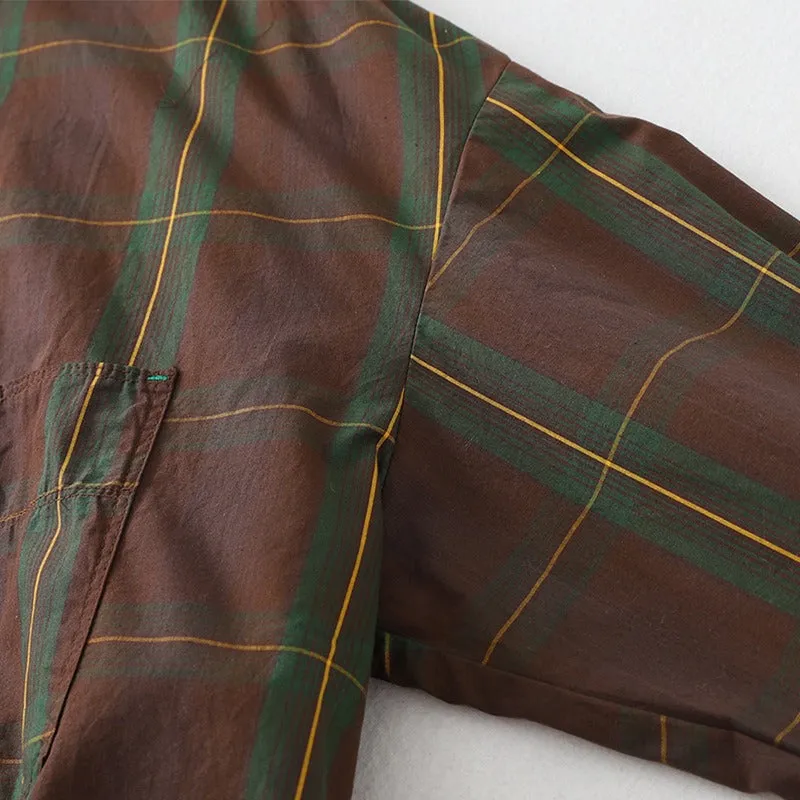 Pre Order:  Plaid Loose Fit Shirt