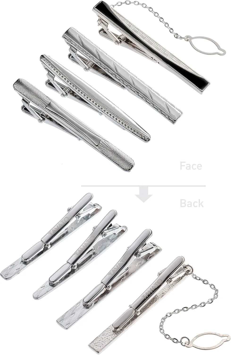 Premium Mens Gift Tie Set Silky Necktie Pocket Squares Tie Clips Cufflinks For Men