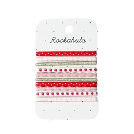 Strawberry Elastic Pony Set