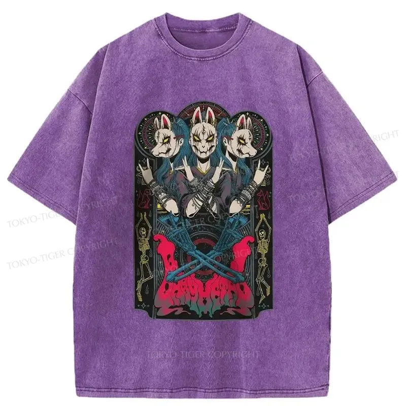 Tokyo-Tiger Babymetal Tour Washed T-Shirt