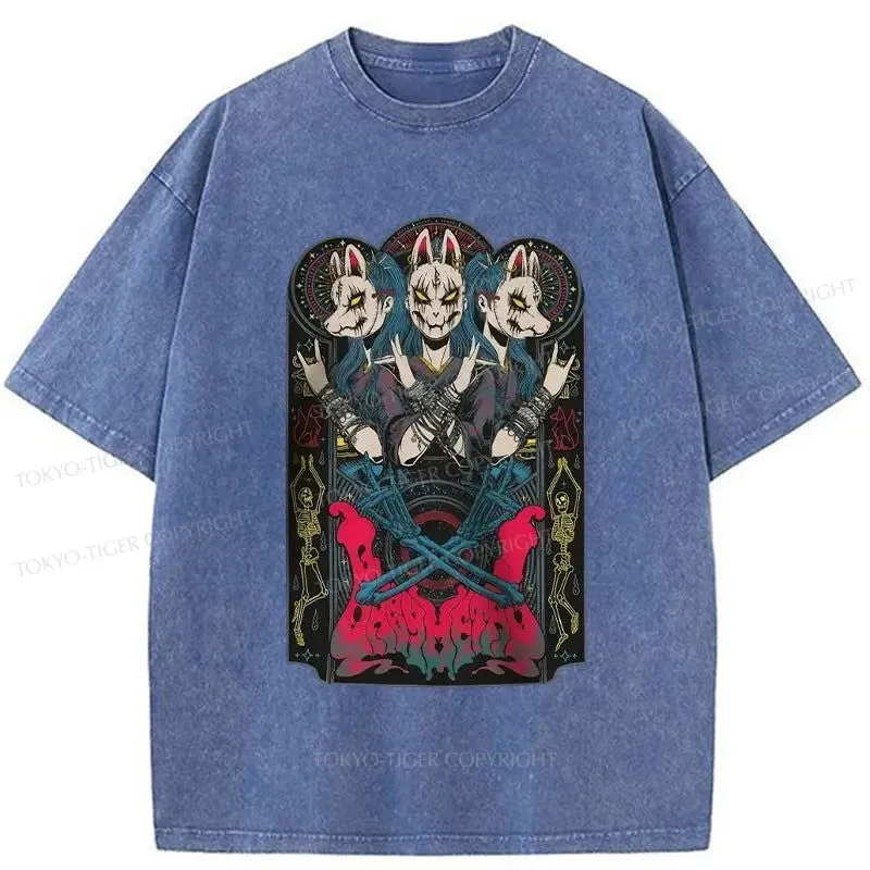 Tokyo-Tiger Babymetal Tour Washed T-Shirt