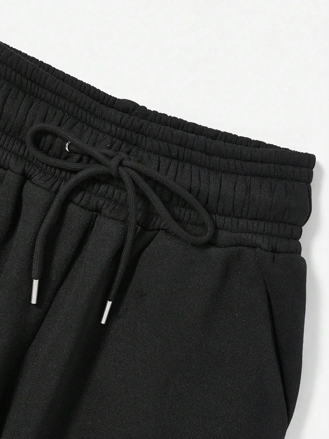 WDIRARA Women's Drawstring Elastic Waist Exercise Sweatpants Trousers Jogger Pants